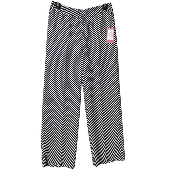 Vince Camuto Women's Striped Wide Leg Pants - Picture 1 of 9